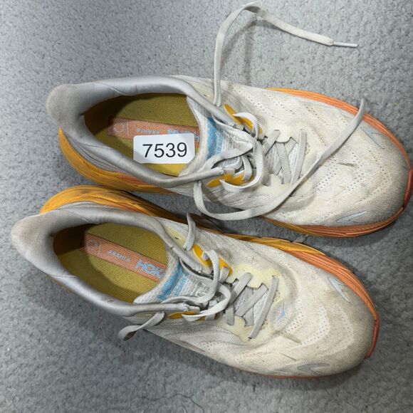 Hoka One Arahi 6 Womens 9B Gray Nimbus Cloud Running Sneaker Performance Trainer - Picture 13 of 13